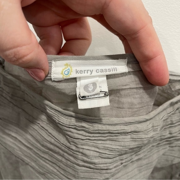 Kerry Cassill Indian Cotton Ombre Lightweight Skirt Size 3 - Picture 6 of 9